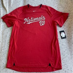 Nike Washington Nationals Baseball Tee Shirt NWT